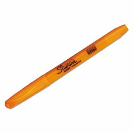 DYMO Sharpie, POCKET STYLE HIGHLIGHTERS, CHISEL TIP, FLUORESCENT ORANGE, DOZEN 27006